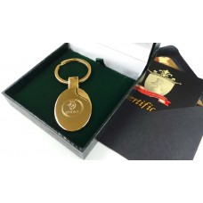 Gold Finished Luxury Saab Keyring Gold Finished Luxury Saab Keyring